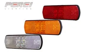 SLIMLINE LED MARKER LAMP WITH REFLECTORS -50 LED SERIES