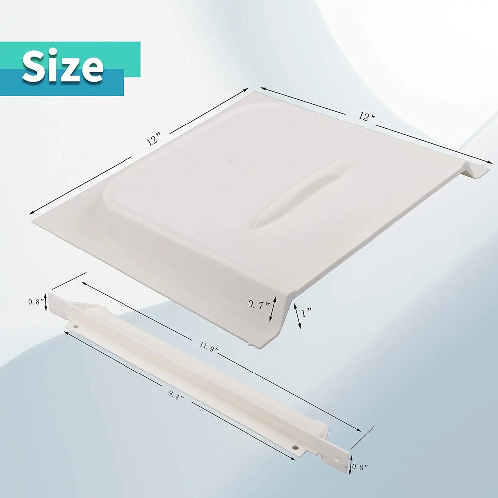 MOTORHOME  ENTRY DOOR SLIDER WITH SLIDE STOP - 2 PIECE (SUIT HEHR)