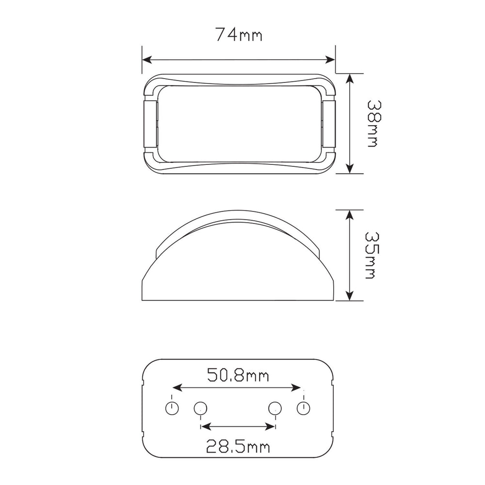 LED 42 (10~30V)MARKER LIGHTS