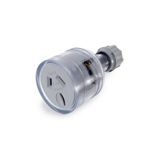 EXTENSION SOCKET 15AMP CLEAR, 438/15TR