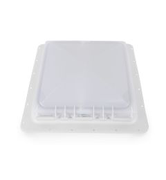 JENSEN ROOF HATCH  WHT 14X14IN, WHITE METAL BASE