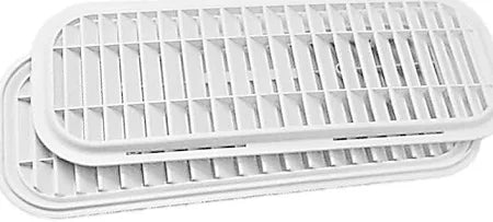 CAMEC NEW STYLE DR VENT WHITE NEW STYLE DOOR VENT SET
