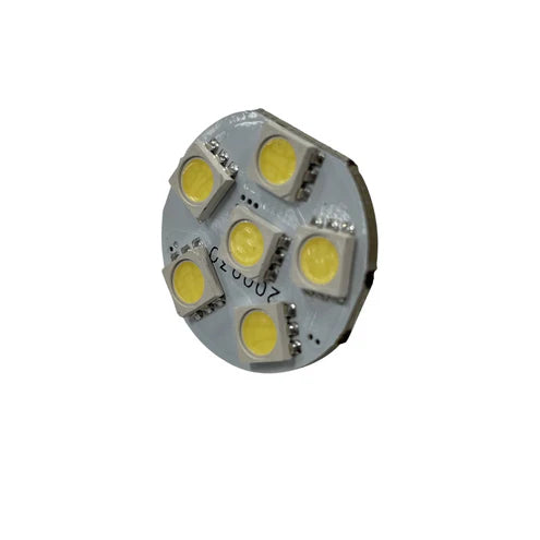 LED G4 BACK PINS 6 LEDs 12 VOLT COOL WHITE 0211326C