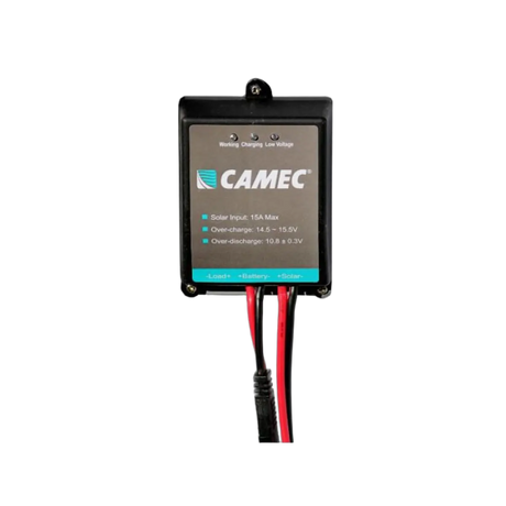 Camec Solar Charge Regulator 15 Amp