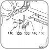 Door Latch Pin - Suits Dometic WMD1050 Washing Machine