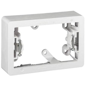 Clipsal moulded mounting block, one gang to suit all standard size accessories