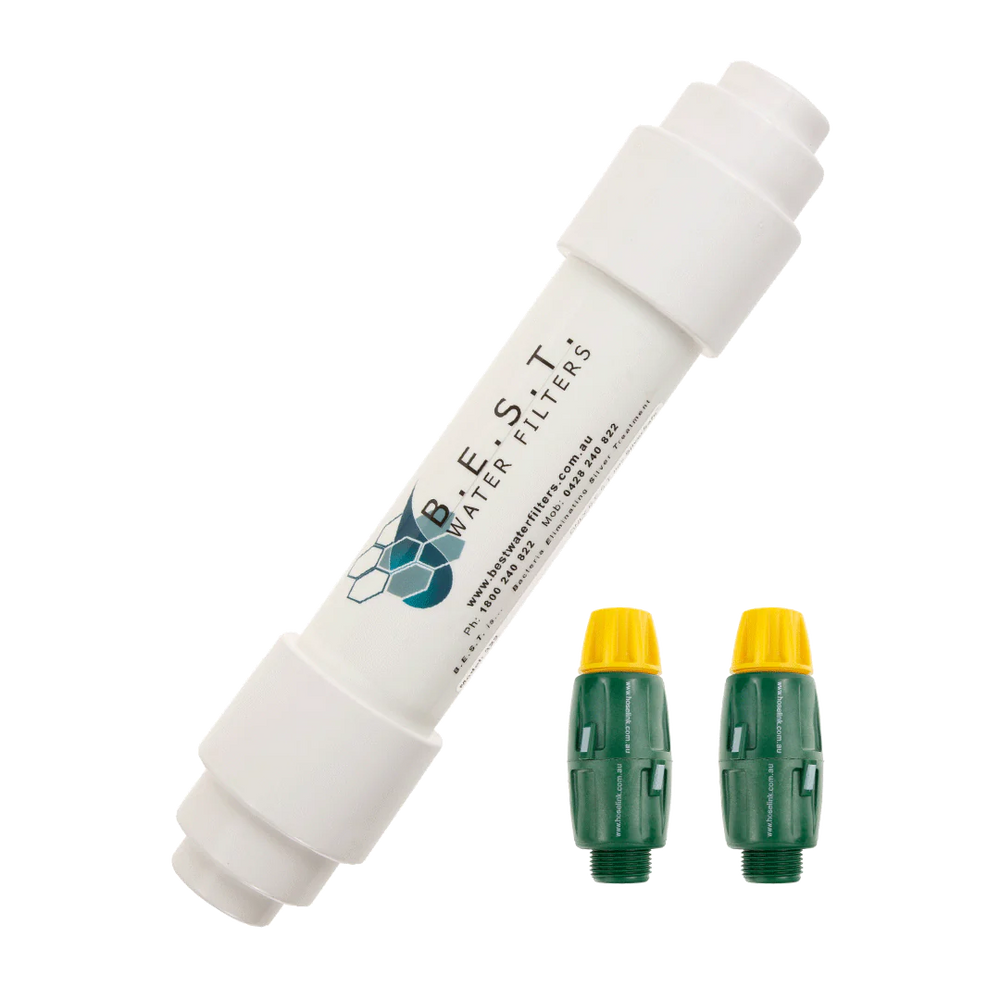 B.E.S.T. Inline Water Filter (Hoselink Fittings)