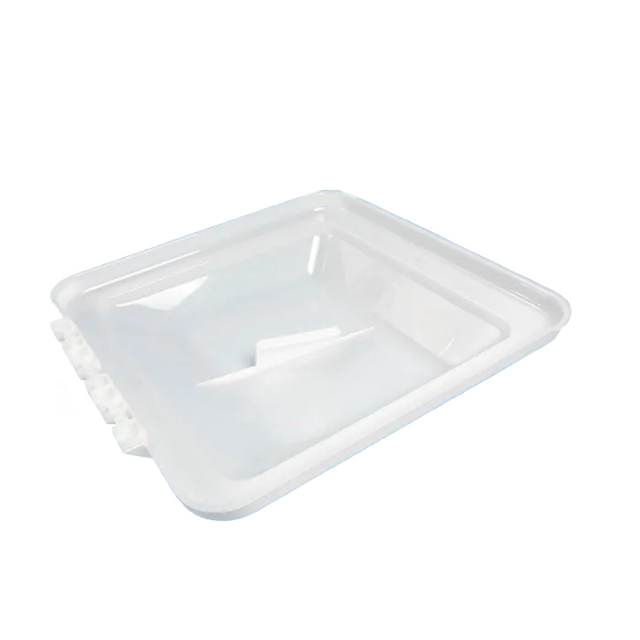 DEXTER / VENTLINE REPLACEMENT WHITE LID (FOR NEW STYLE PLASTIC CLIP CONNECTION). 0503090
