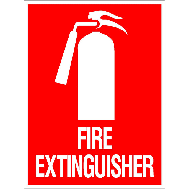 FIRE EXTINGUISHER STICKER