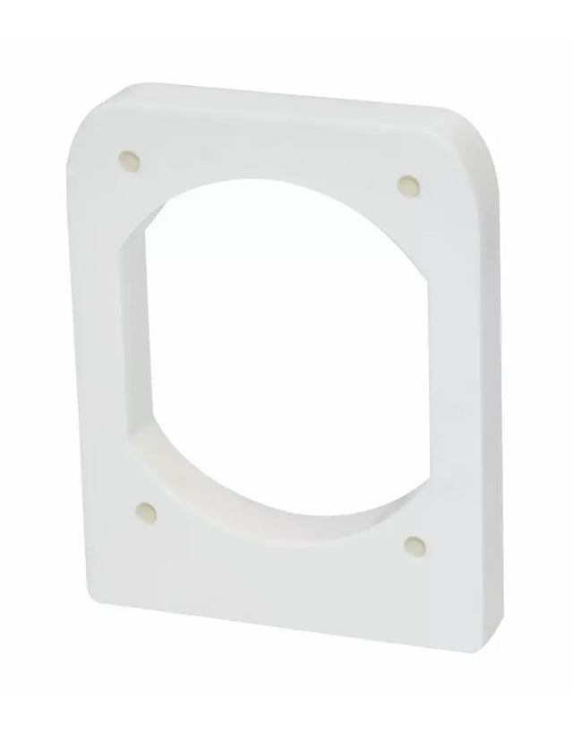 MOUNTING FLANGE 13MM IN WHITE.MF13C