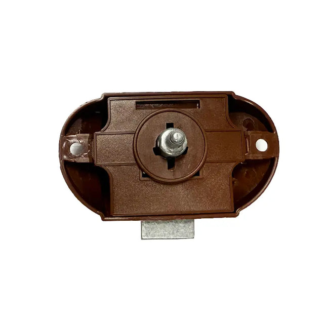JAYCO Latch T/S Push Lock - Brown. C2723M