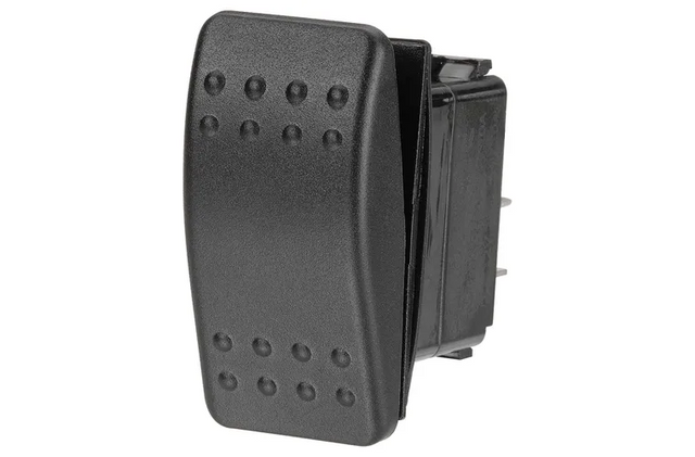 Rocker Switch On - Off - SPST (Contacts Rated 20A @ 12V)