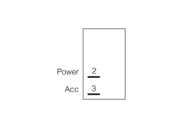 Rocker Switch On - Off - SPST (Contacts Rated 20A @ 12V)