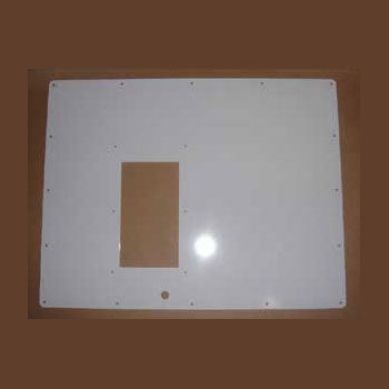 TRUMA ULTRA RAPID MOUNTING PLATE WHITE. 73200-00