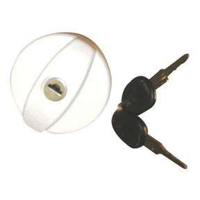 CAP & KEYS ONLY FOR WHITE LOCKABLE WATER FILLER. 910628N