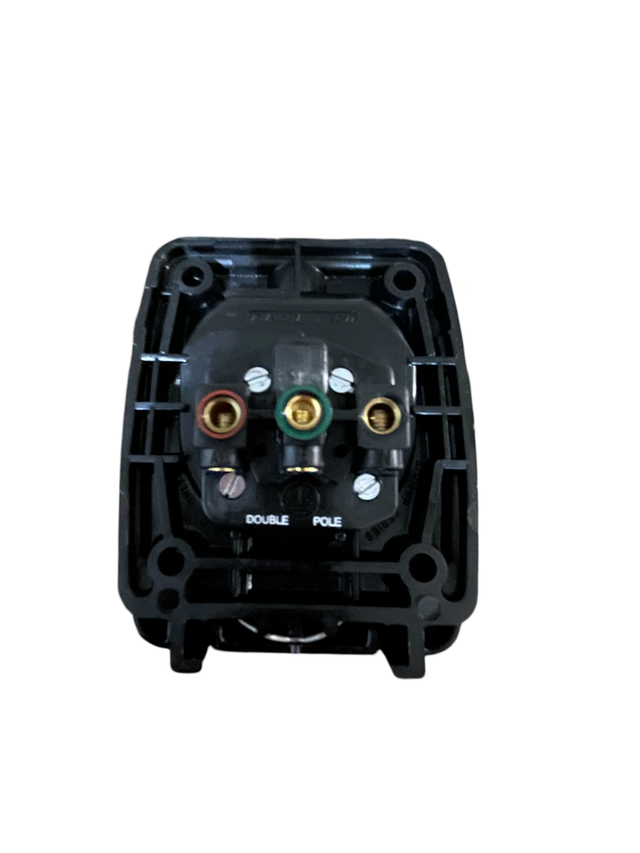 POWER OUTLET 240V 10A BLACK 10DWP FOR EXTERNAL USE