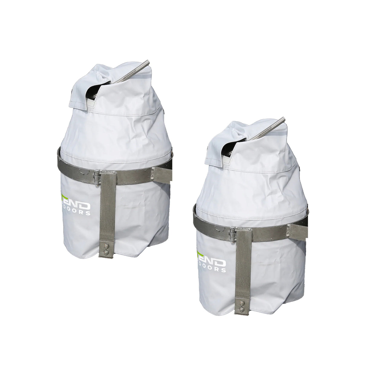 Gas Bottle Cover - White-Grey