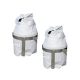 Gas Bottle Cover - White-Grey