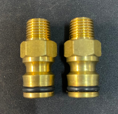 INLINE WATER FILTER WITH BRASS FITTINGS