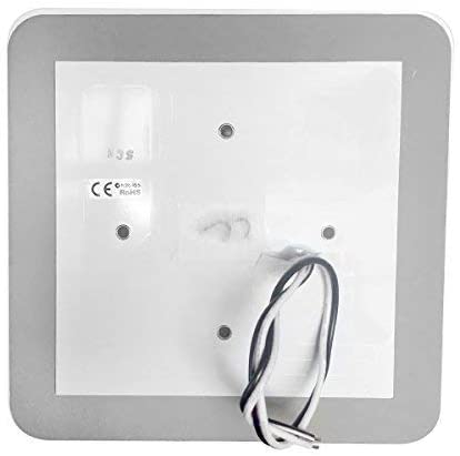 LED CRYSTAL SQUARE CEILING LIGHT 12V COOL WHITE & BLUE