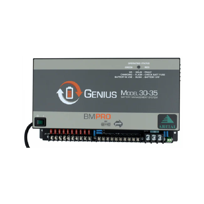 BMPRO Genius 30-35 Battery Management System (30A Charge). GENIUS 30-35