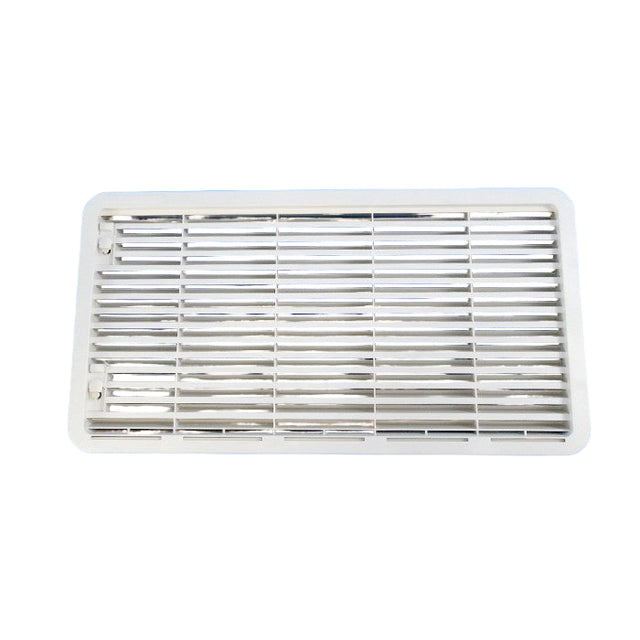LARGE DOMETIC FRIDGE VENT LS300 vent (frame & grill), White