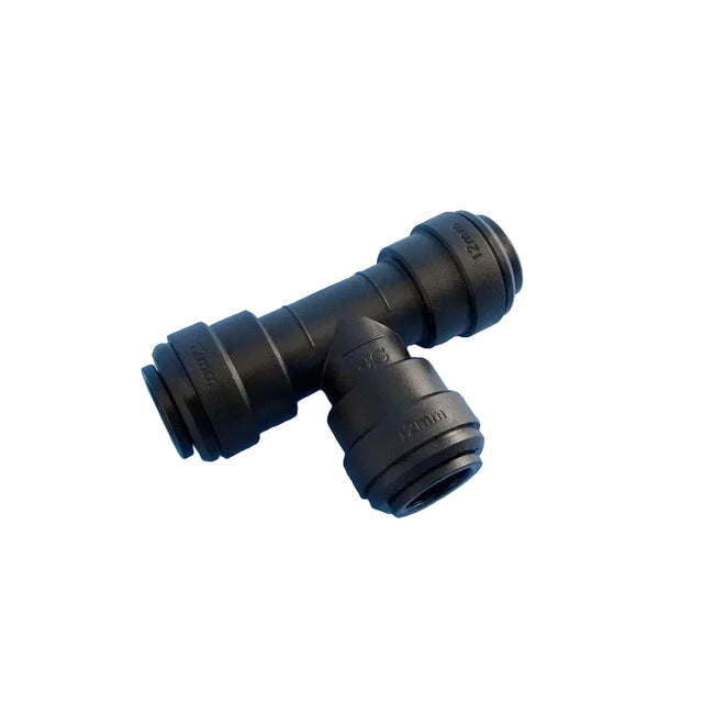 JG PLASTIC 12MM TEE CONNECTOR. PM0212E