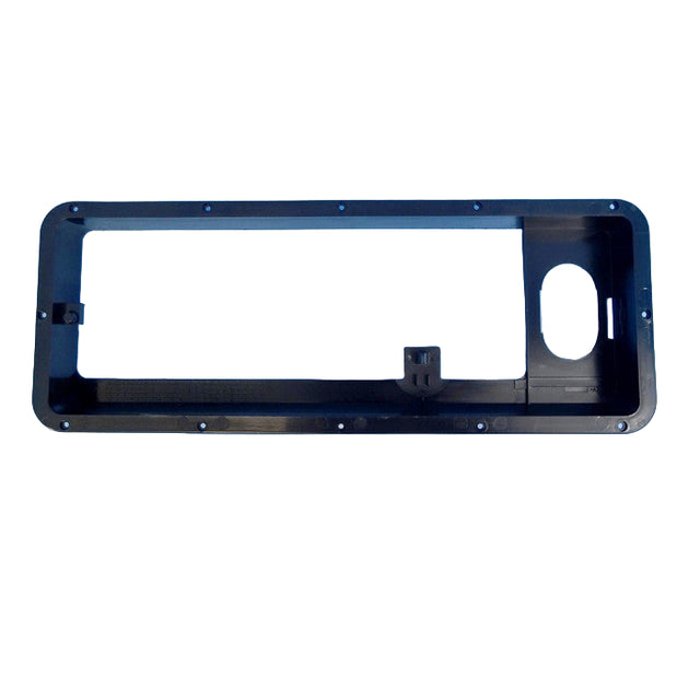 DOMETIC FRIDGE VENT- UPPER MOUNTING FRAME- CURRENT STYLE- BLACK