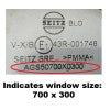 White Flyscreen On Roller - Suit SEITZ S4 Window