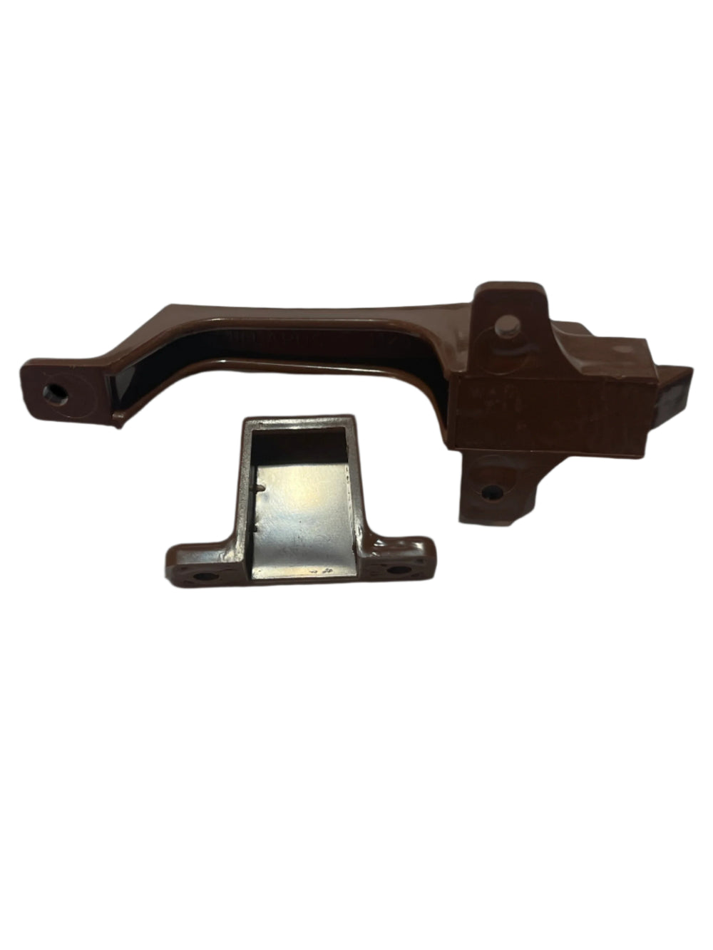 Vintage Cupboard Catch - 2 part - Brown