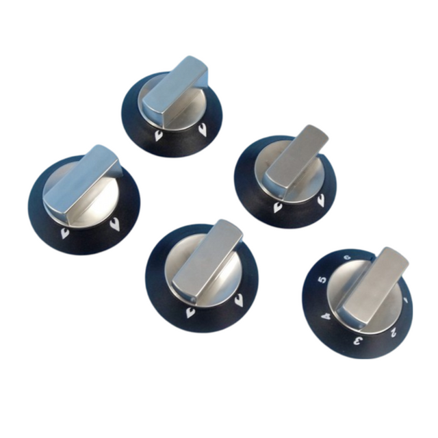 THETFORD Chrome Cooker Knob 5pcs. SSPA0935.CR.