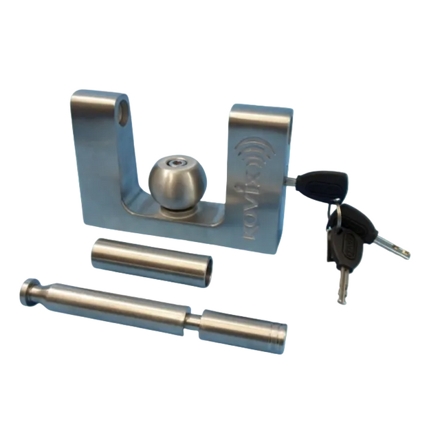 KOVIX TRAILER HEAVY DUTY PADLOCK. KTR-18  SUITS 50MM BALL, TREG, DO35/45 COUPLINGS