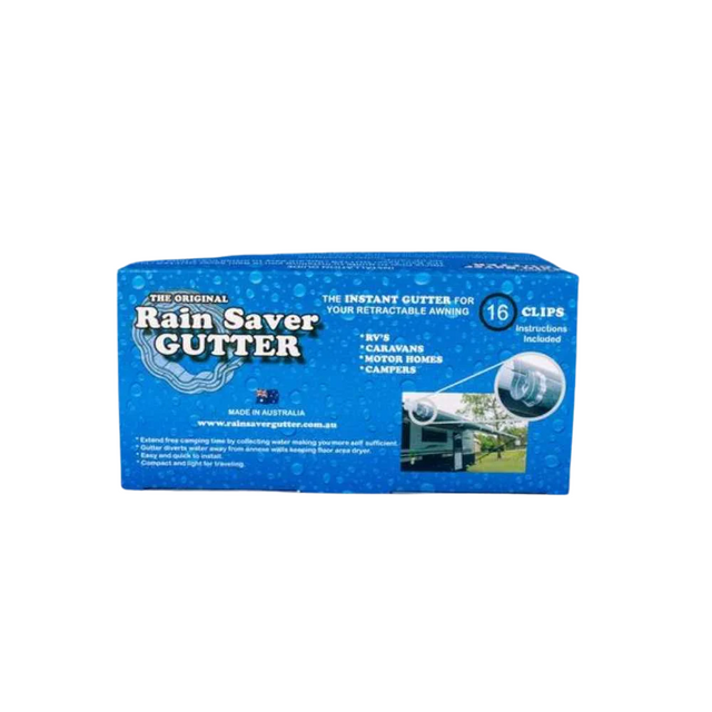 RAIN SAVER GUTTER 16 CLIP BOX