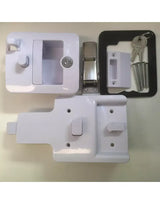 Jayco Camper Trailer Door Lock Set to suit  2013-On. C8538C (White)