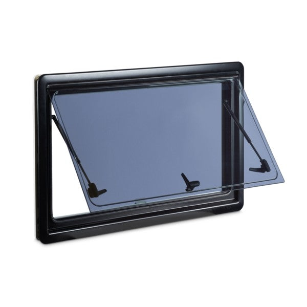 Seitz S4 Dlux Window With Screen & Blind - Black Frame
