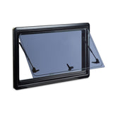 Seitz S4 Dlux Window With Screen & Blind - Black Frame