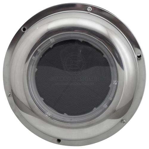 Vent Solar Fan with SS cover & battery included exhaust & intake blade