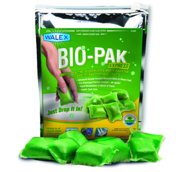 BIO-PAK EXPRESS 15 SACHETS GREEN SOLUBLE SACHETS