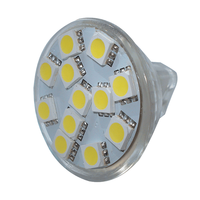LED MR11 REPLACEMENT BULB. COOL WHITE. 12 VOLT. 0211211C