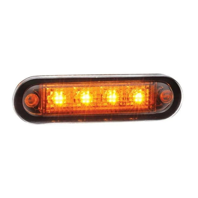 Narva 10-30 Volt Model 8 L.E.D Front End Outline Marker Lamp - Clear, Amber & Red