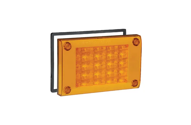 Amber Indicator Lamp Replacement with Retro fit gasket - Narva 94800