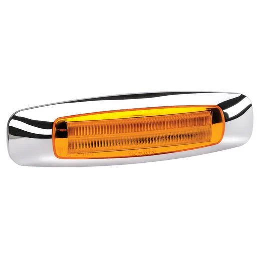 Narva 9-33 Volt LED Light Guide Outline Marker Lamp With Chrome Cover