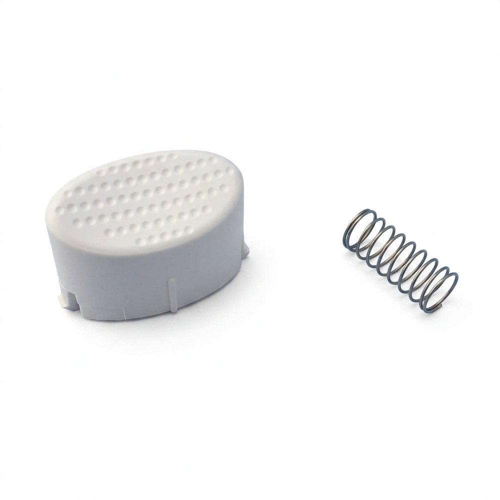Button & Spring - Suit Dometic Midi Heki White Dome / LED Roof Vent