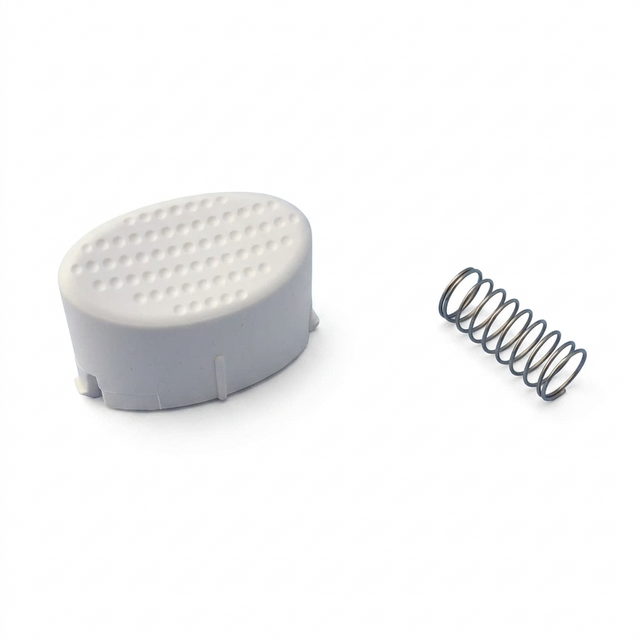 Button & Spring - Suit Dometic Midi Heki White Dome / LED Roof Vent