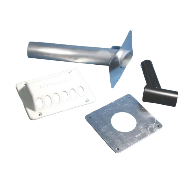 DOMETIC WHITE FLUE KIT+T-PIECE. 3776