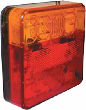 CRL14 SERIES COMBO TRAILER LAMP 12V W/ LICENCE PLATE
