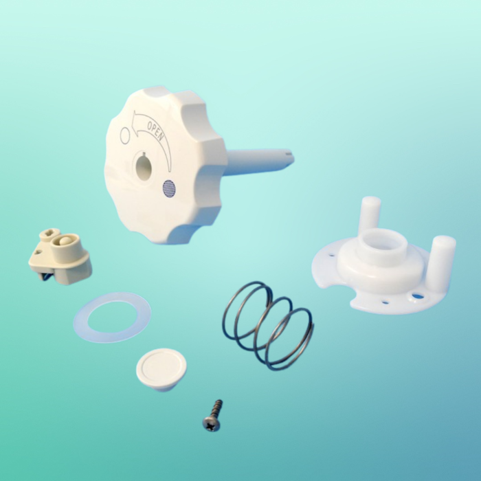 Thetford Flush Knob Suits Models SC234 White – The Caravan Shop