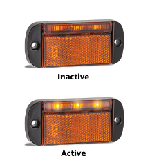 44 Series Low Profile Marker Lamps by Led Autolamps